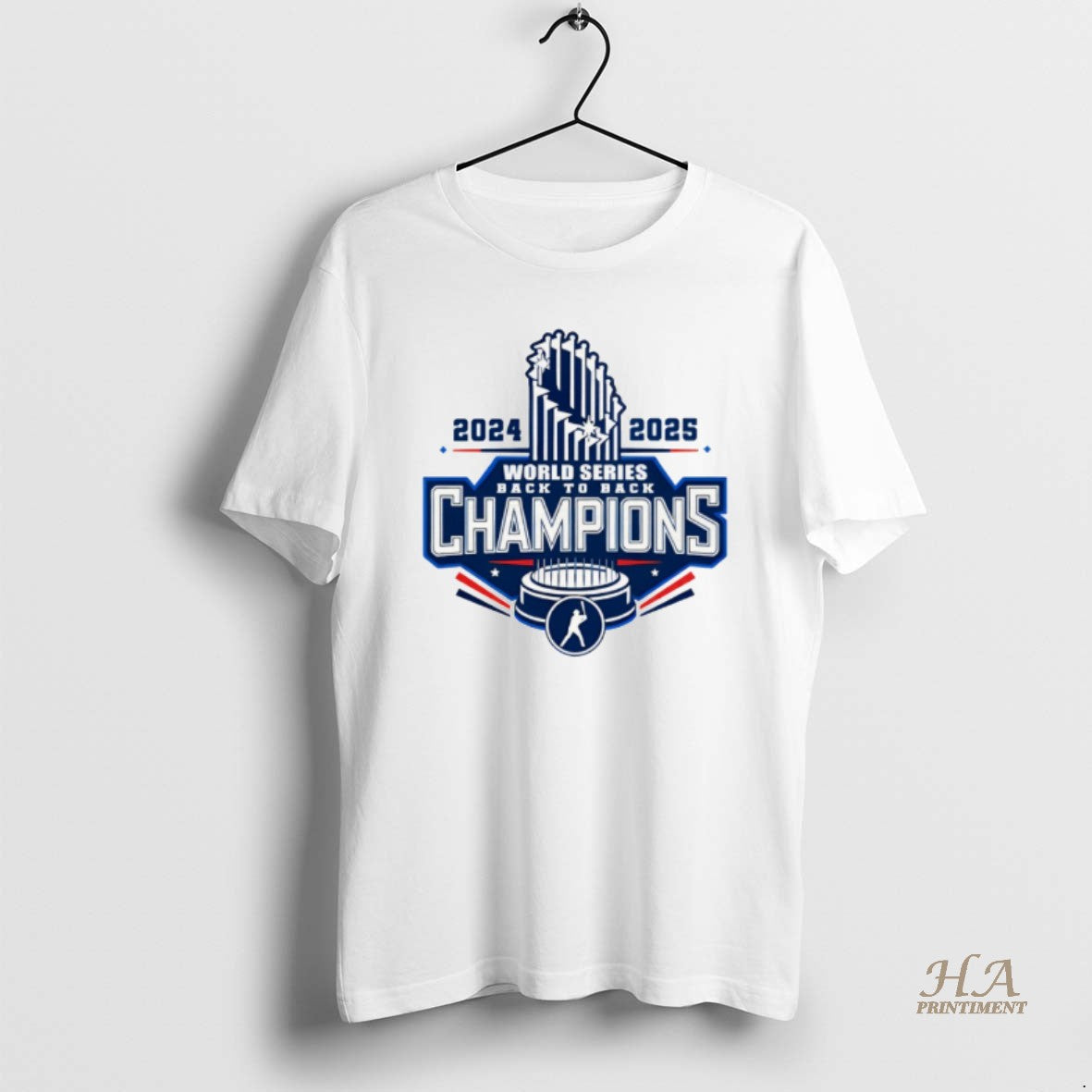 Official Los Angeles Dodgers Trophy World Series Back To Back 2024 2025 Champions Mlb