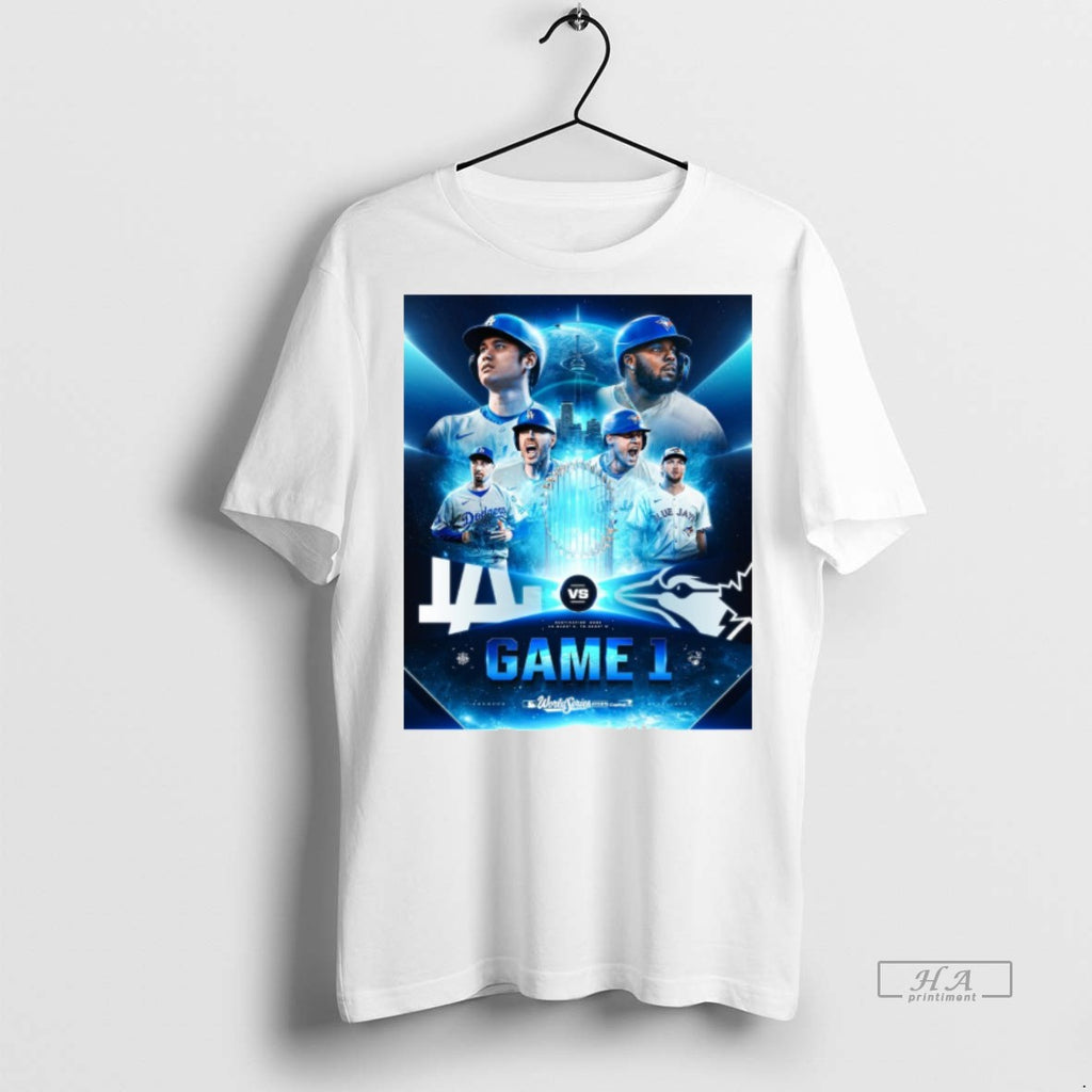 Official Los Angeles Dodgers Vs Toronto Blue Jays 2025 Mlb World Series Game 1 Capital