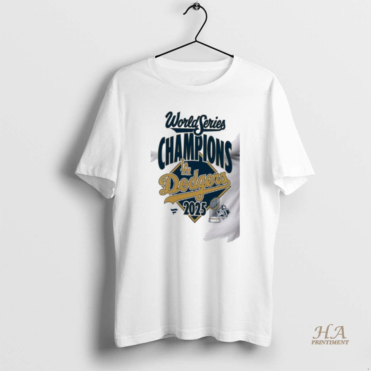 Official Los Angeles Dodgers Ws Champions T Men