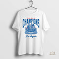 Official Los Angeles Dodgers World Champions Baseball Stadium Cityscape