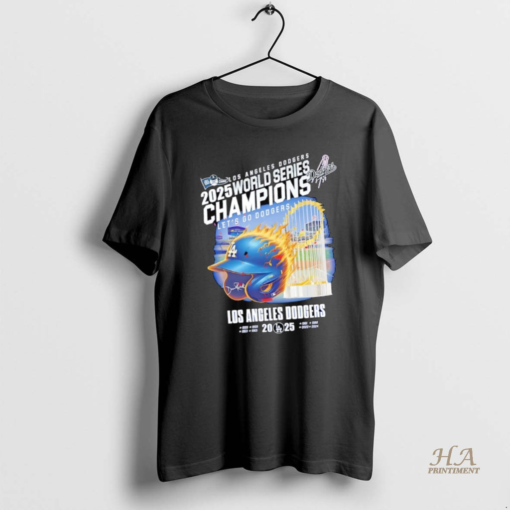 Official Los Angeles Dodgers World Series Champions Lets Go Dodgers 2025