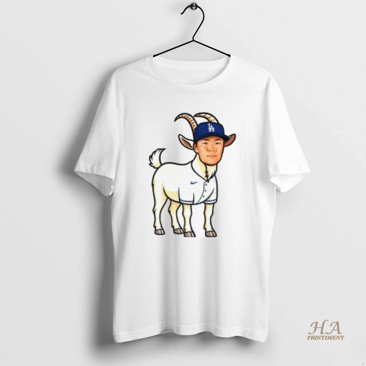 Official Los Angeles Dodgers Yoshinobu Yamamoto Goat Mvp