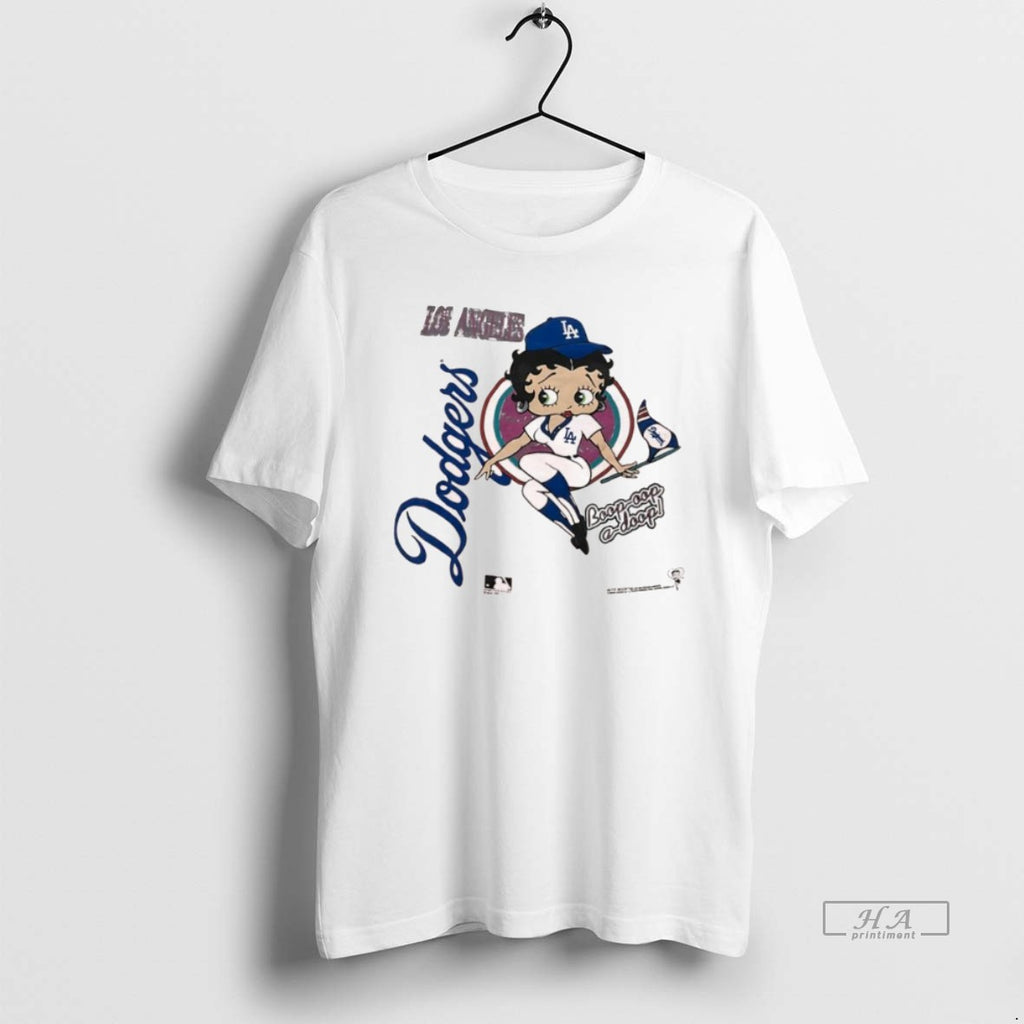 Official Los Angeles Dodgers And Boop Oop A Doop Collab Logo