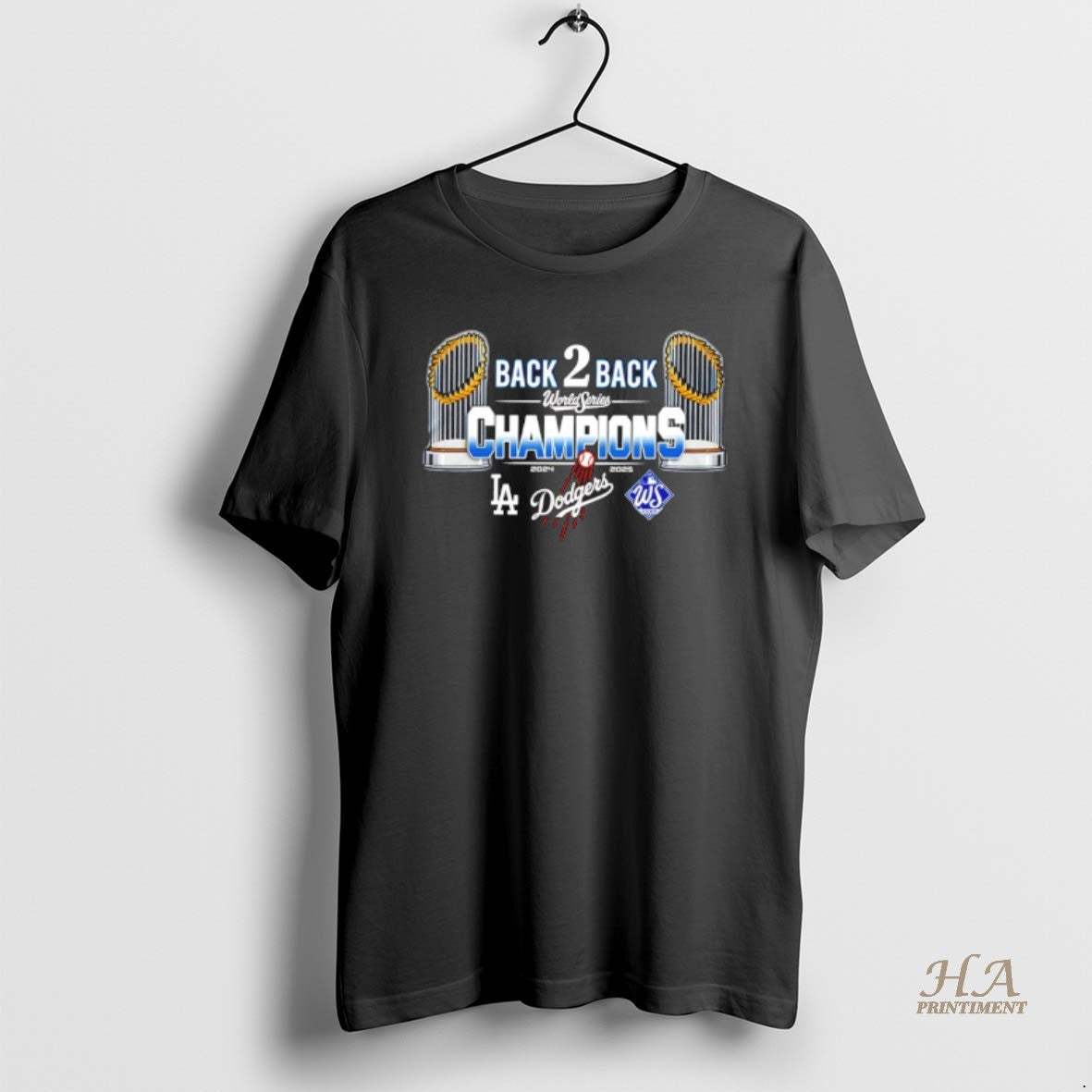Official Los Angeles Dodgers Back To Back 2024 2025 World Series Champions