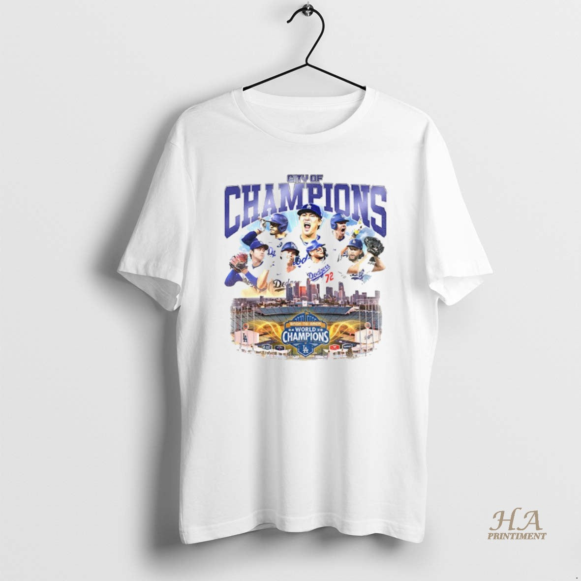 Official Los Angeles Dodgers Back To Back World Champions La City Of Champions