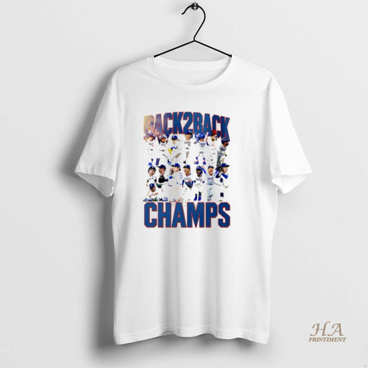 Official Los Angeles Dodgers Back2back 2025 Ws Champs The Minis