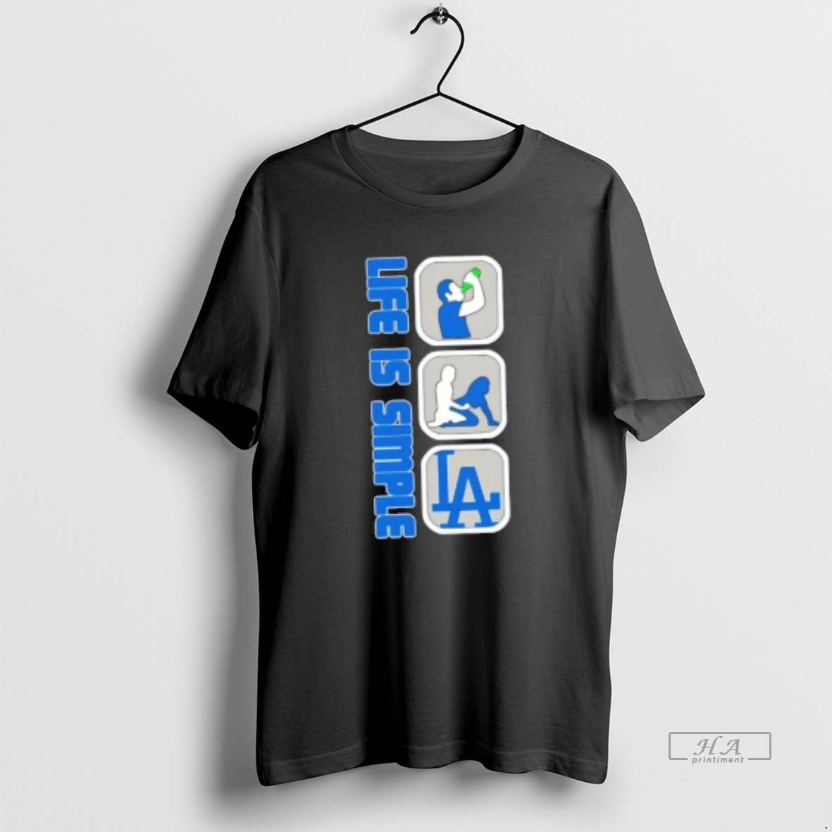 Official Los Angeles Dodgers Baseball Life Is Simple
