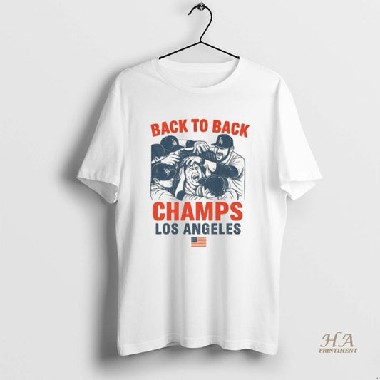 Official Los Angeles Dodgers Celebration Back To Back Mlb Baseball World Series 2025