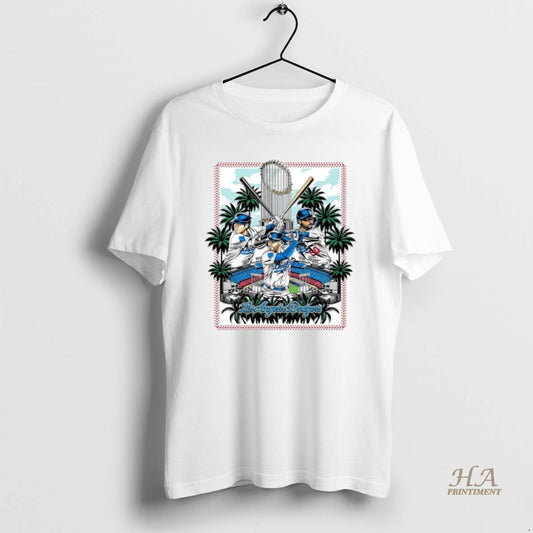 Official Los Angeles Dodgers Palm Trophy 2025 Champions Stadium