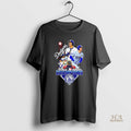 Official Los Angeles Dodgers Players 2025 Mlb World Series Champions Blackshirt