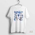 Official Los Angeles Dodgers Small Wrld Player Graphic Mens White Tee