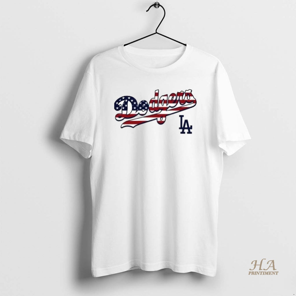 Official Los Angeles Dodgers X Independence Day Baseball Mlb