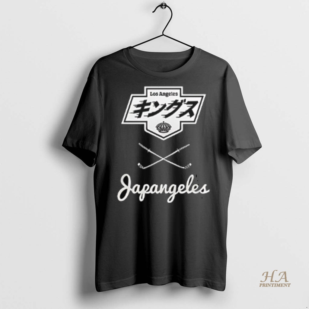 Official Los Angeles Dodgers X Japangeles Logo Japanese Shirt