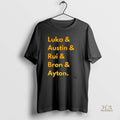 Official Los Angeles Lakers 2025 Line Up Name