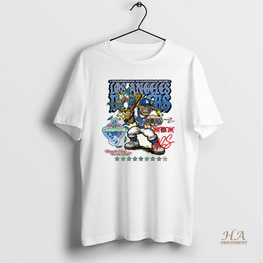 Official Los Angles Dodgers World Series Champions From The Land For The Land