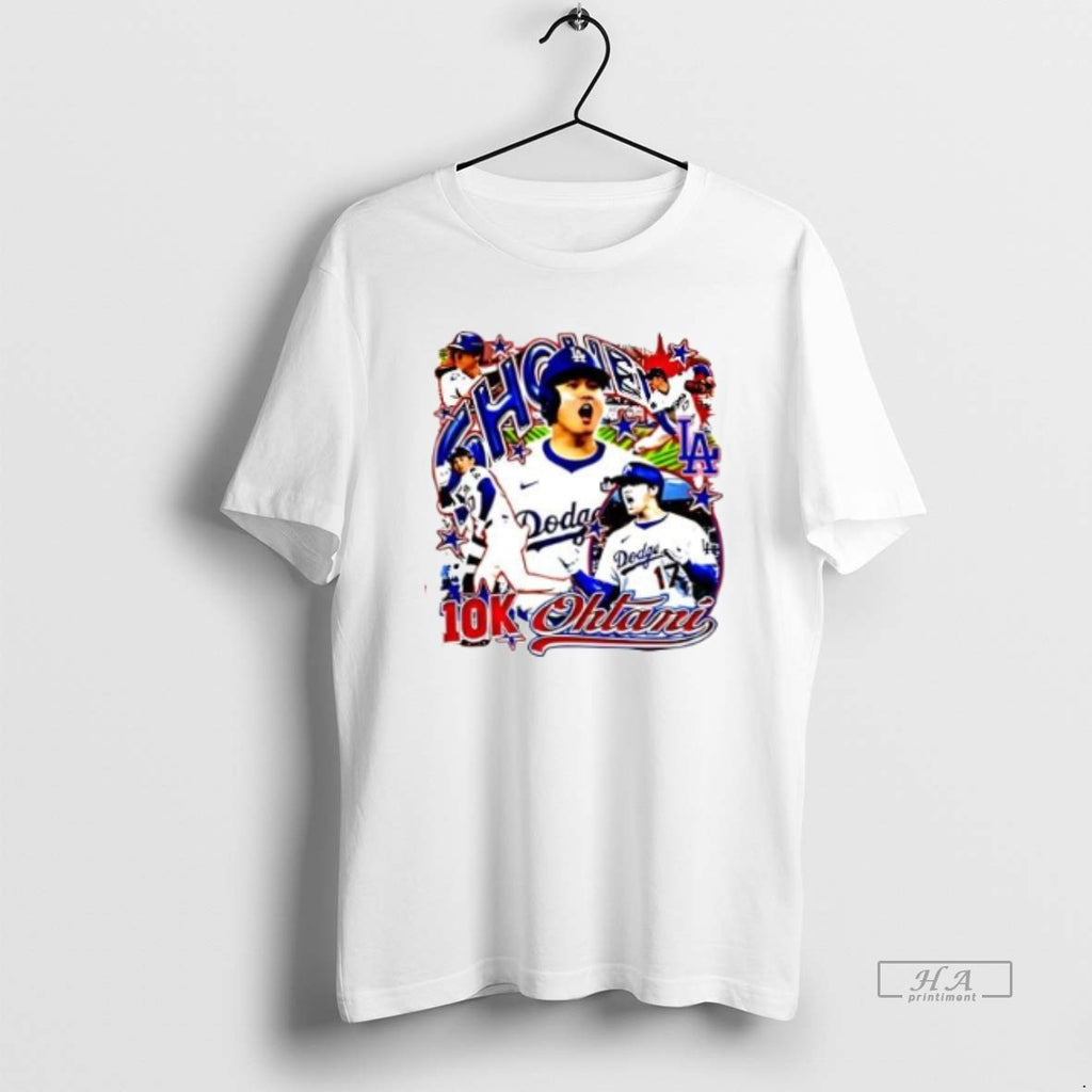 Official Los Angeles Dodgers Shohei Ohtani 10k