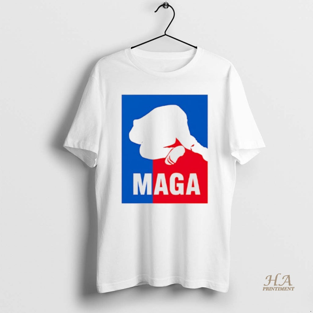 Official Loudmouth Face Plant Maga Caricature