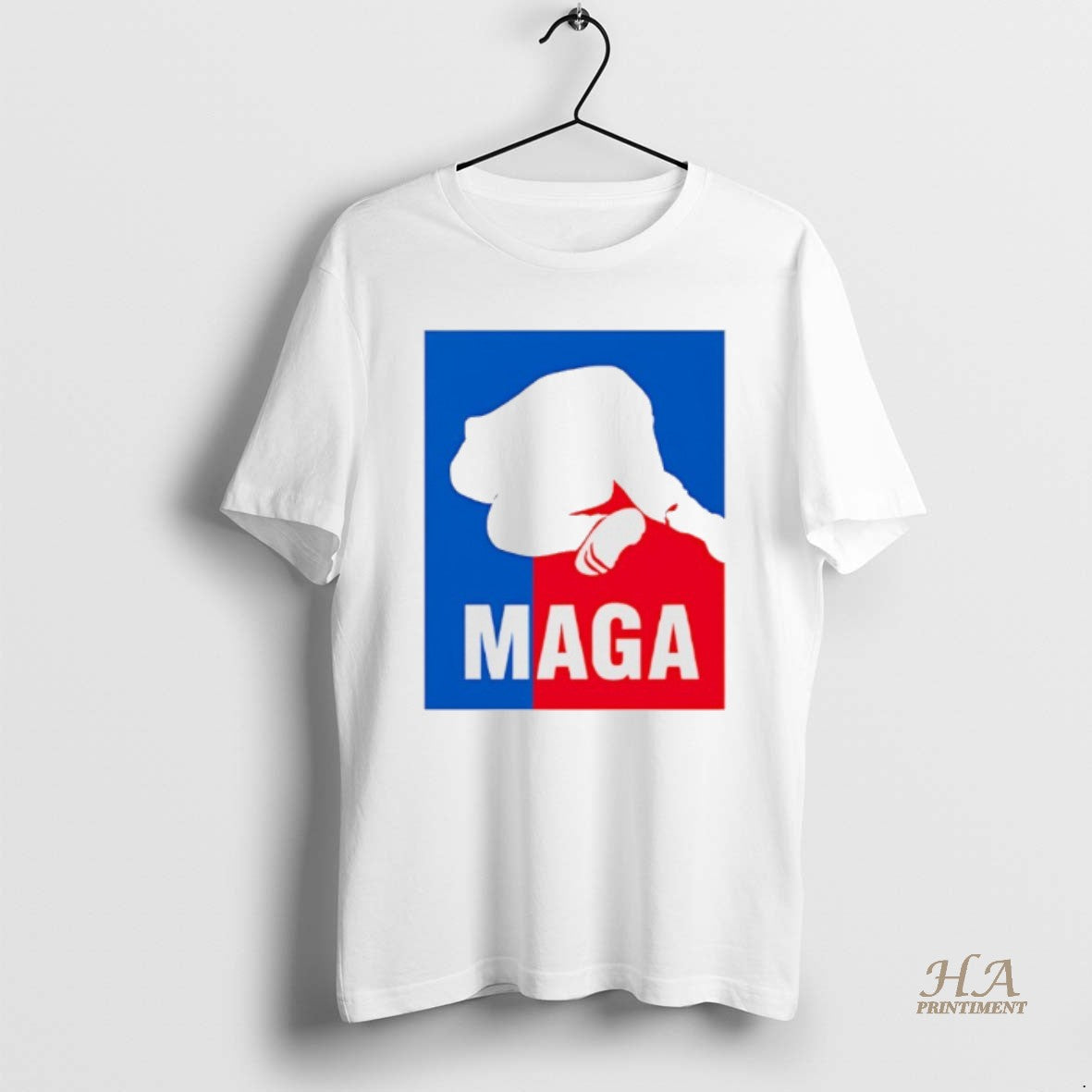 Official Loudmouth Face Plant Maga Caricature