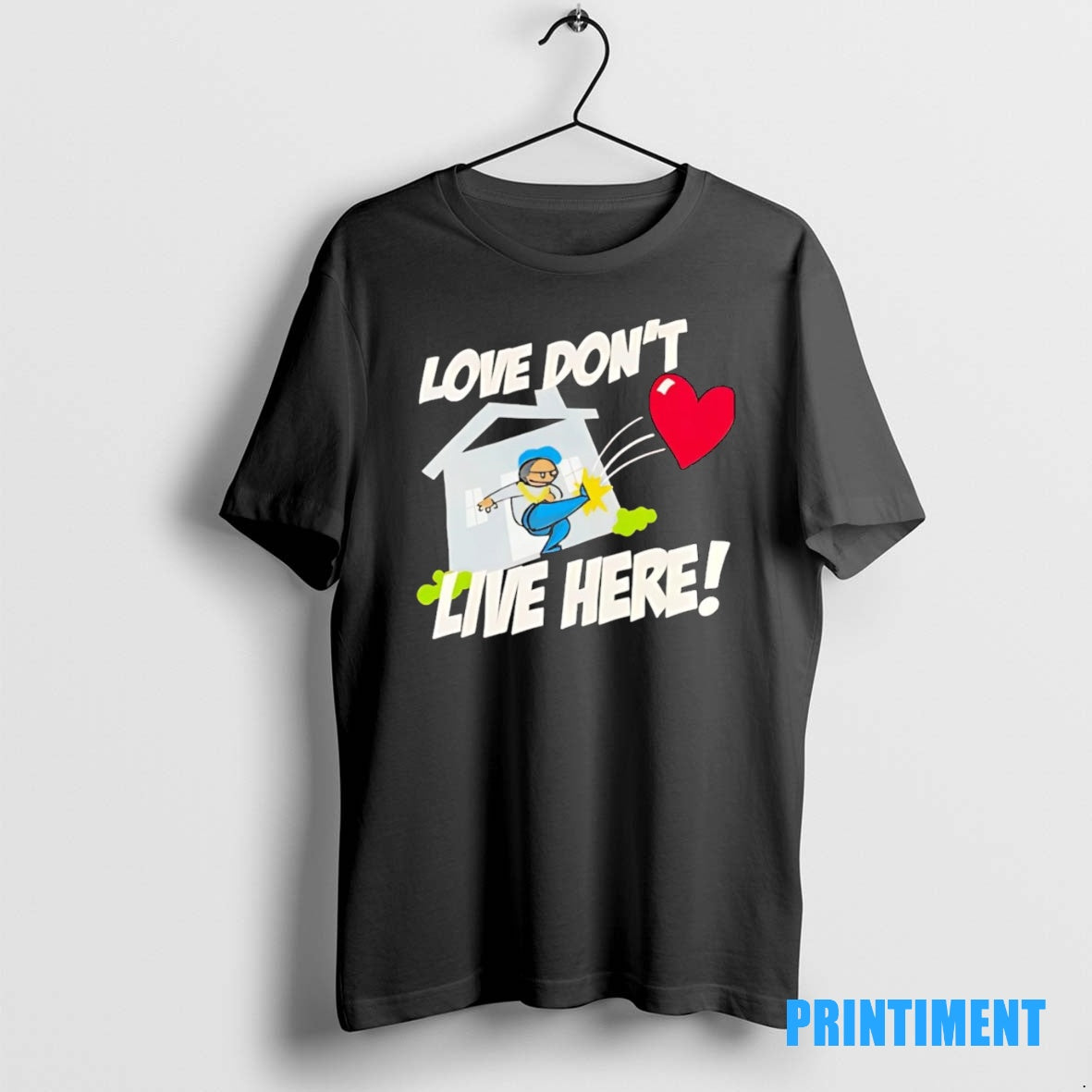 Official Love Dont Live Here Tee Sweater