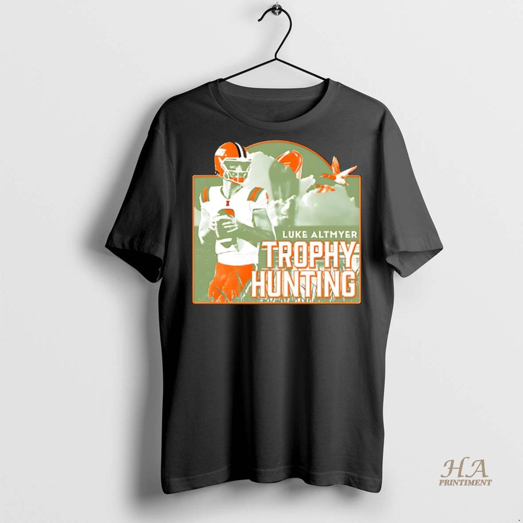 Official Luke Altmyer Trophy Hunting Illinois Fighting Illini Shirt