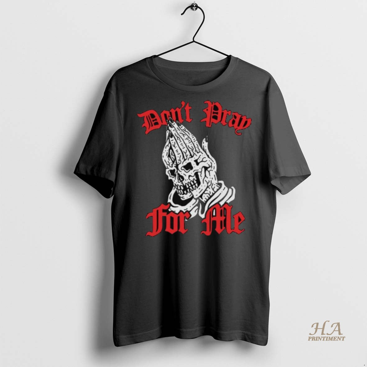 Official Lurking Class Dont Pray For Me Blackletter Long Sleve Shirt