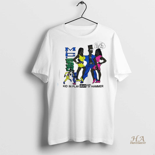 Official Mc Bart Simpson Kid In Play Dont Hurt Em Hammer Shirt