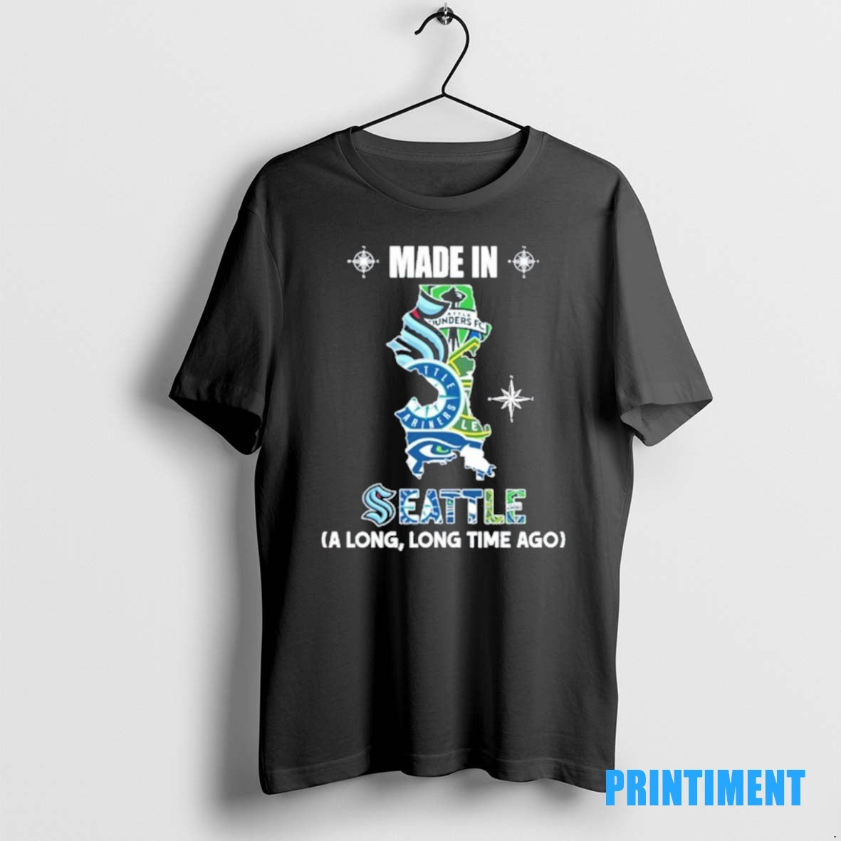 Official Made In Seattle A Long Long Time Ago Tee Sweater