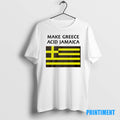 Official Make Greece Acid Jamaica Flag Tee Sweater