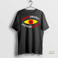 Official Make Orwell Fiction Again Eye Reading Books Shirt