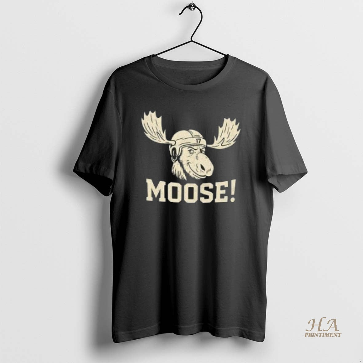 Official Manitoba Moose Funny Helmet 17 Vintage