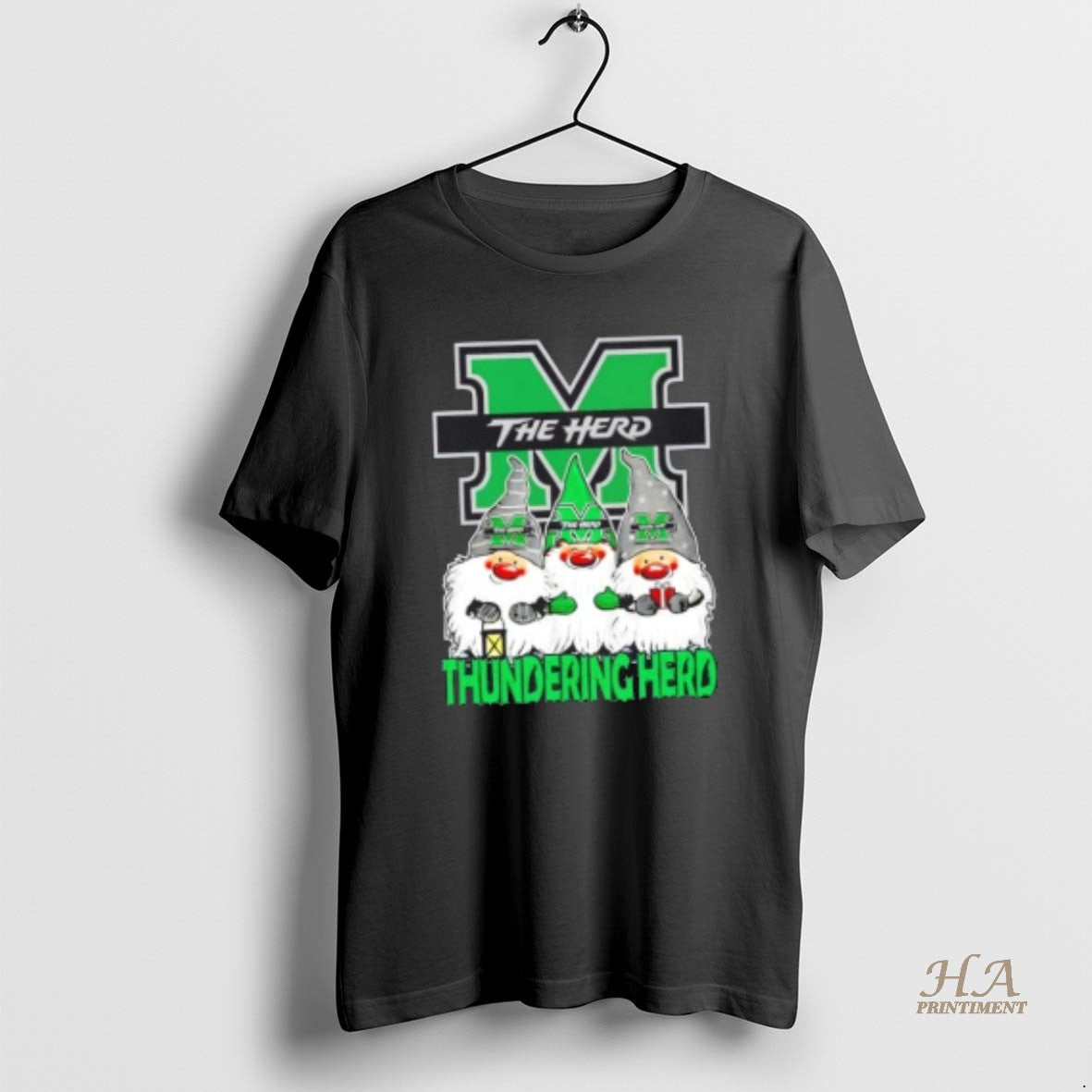 Official Marshall Thundering Herd X Gnomes Xmas Christmas