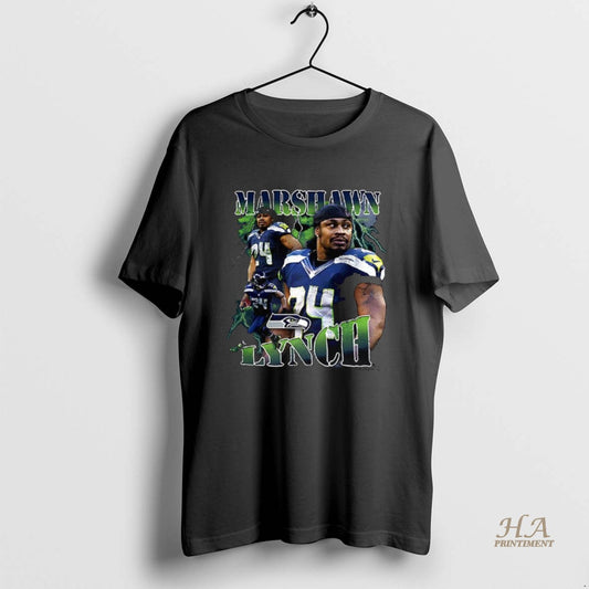 Official Marshawn Lynch Seahawks Legendary Graphic