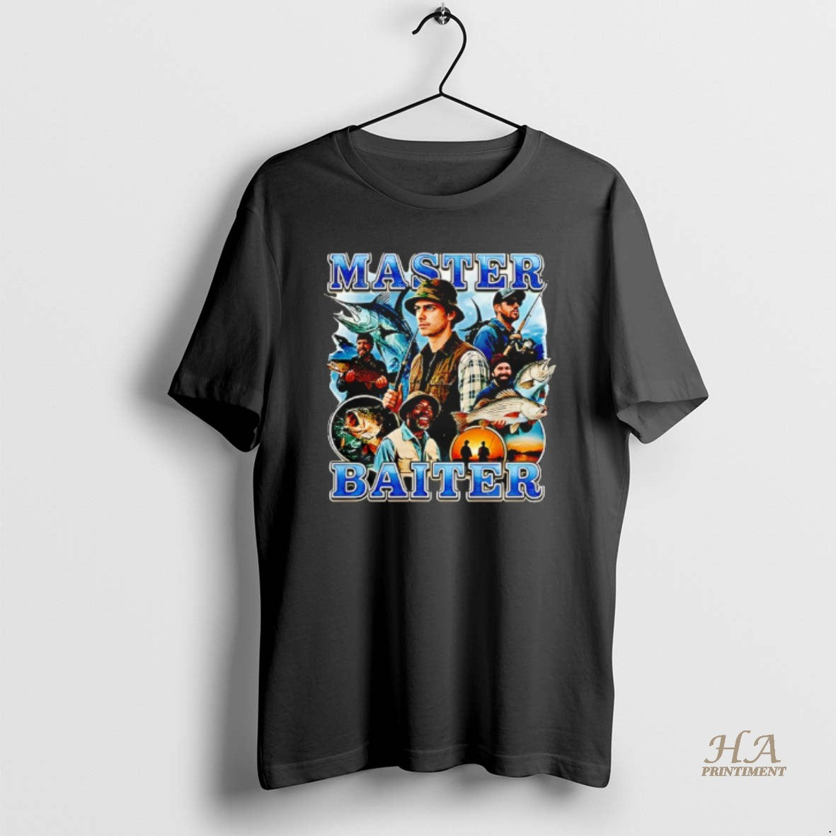 Official Master Baiter Fishing Graphic Vintage