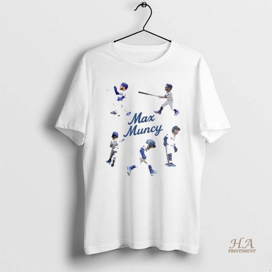 Official Max Muncy Los Angeles Dodgers Player Natural Moment