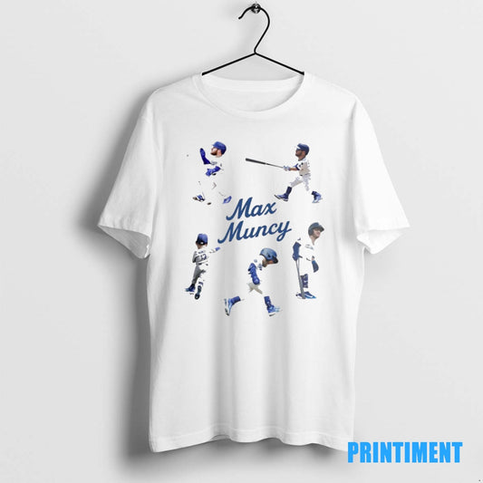 Official Max Muncy Los Angeles Dodgers Player Natural Moment Tee Sweater