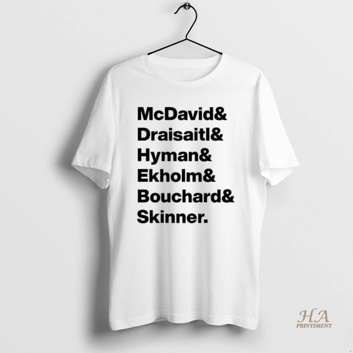 Official Mcdavid Draisaitl Hyman Ekholm Bouchard Skinner