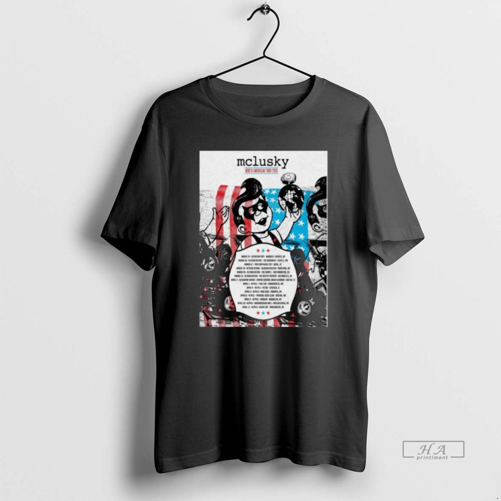 Official Mclusky North American 2026 Tour Long Sleve