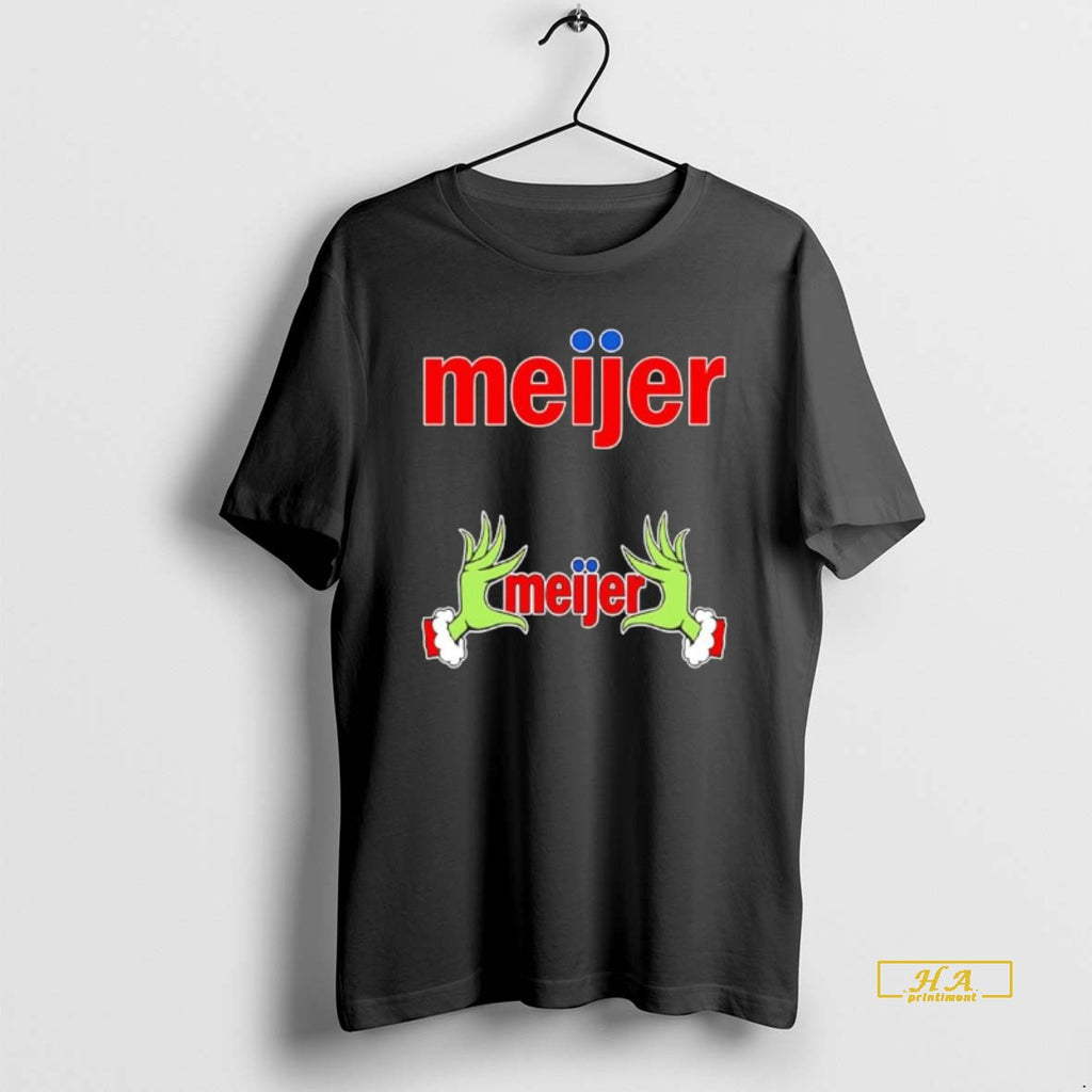 Official Meijer X Grinch Hands Merry Christmas