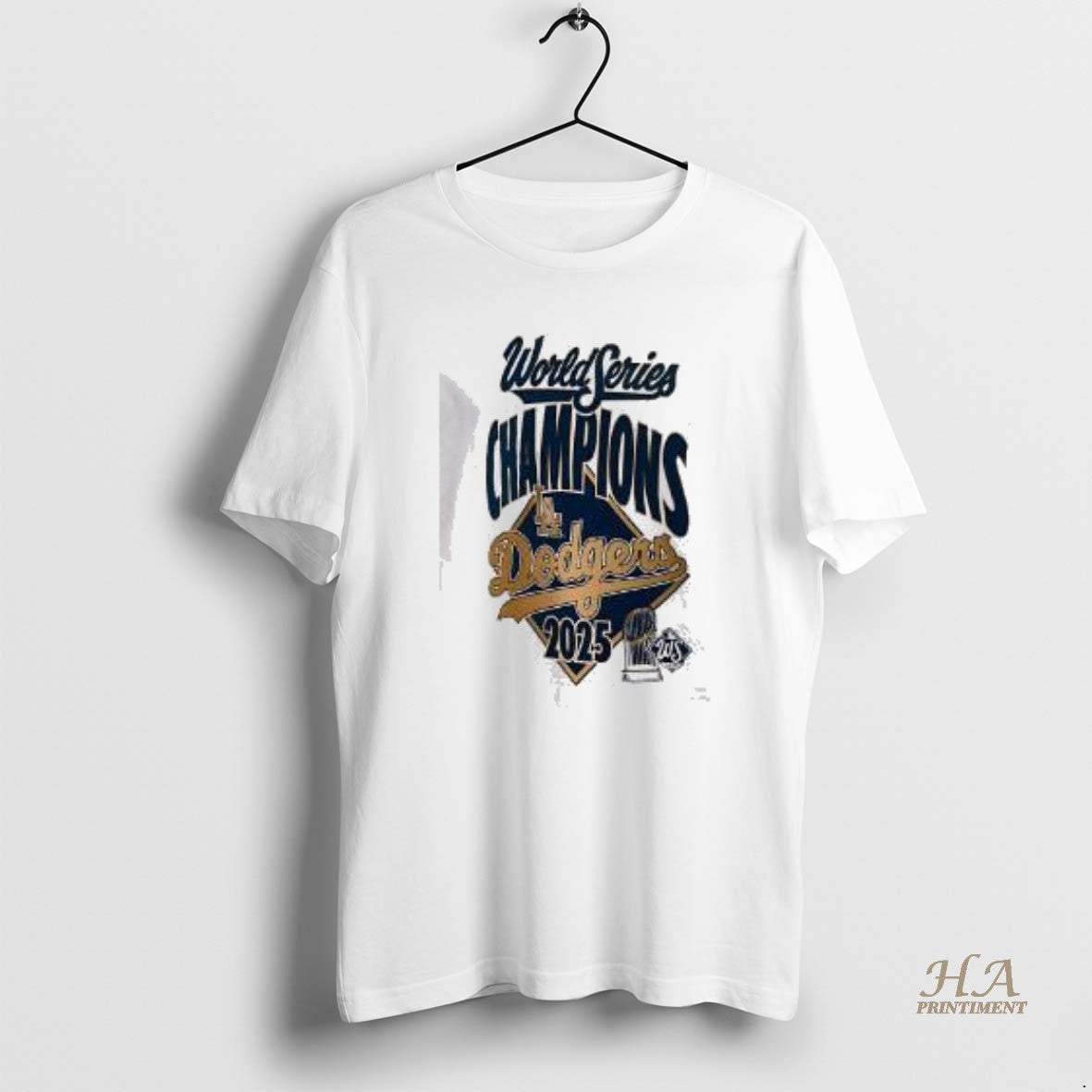 Official Mens Los Angeles Dodgers Steel 2025 World Series Champions Locker Room