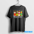 Official Meowy Christmas Cats Holiday Lights Cozy Season Tee Sweater