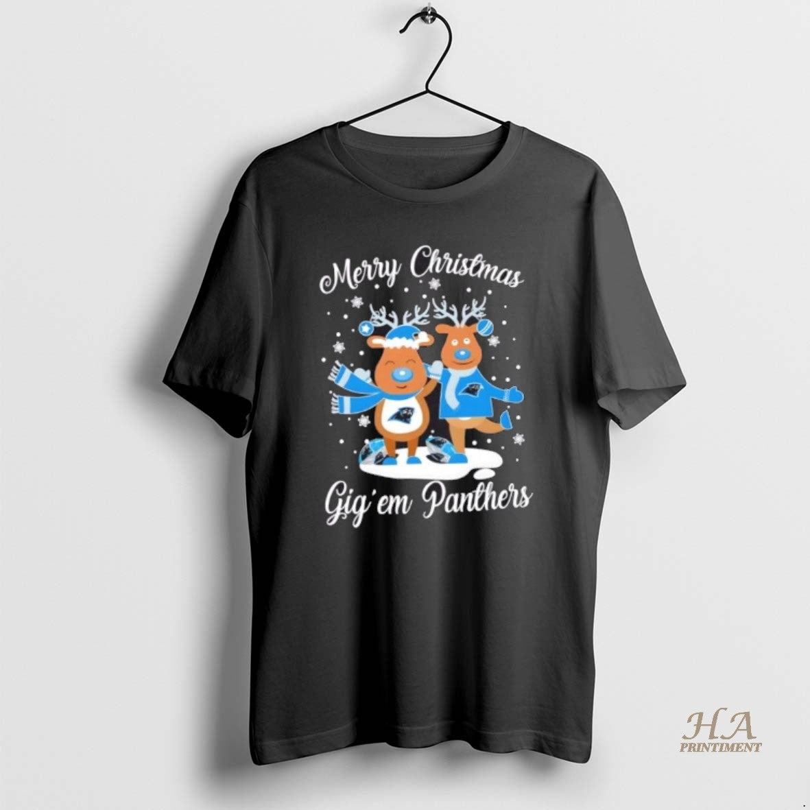 Official Merry Christmas Gig Em Carolina Panthers Football