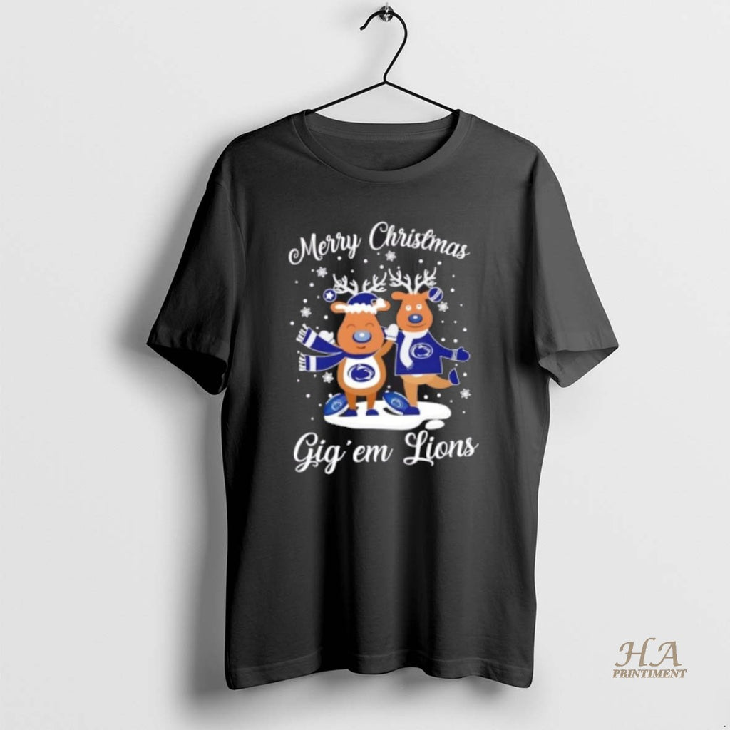 Official Merry Christmas Gig Em Penn State Nittany Lions Football