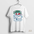 Official Merry Christmas Los Angeles Dodgers Hands Mlb Baseball World Series 2025
