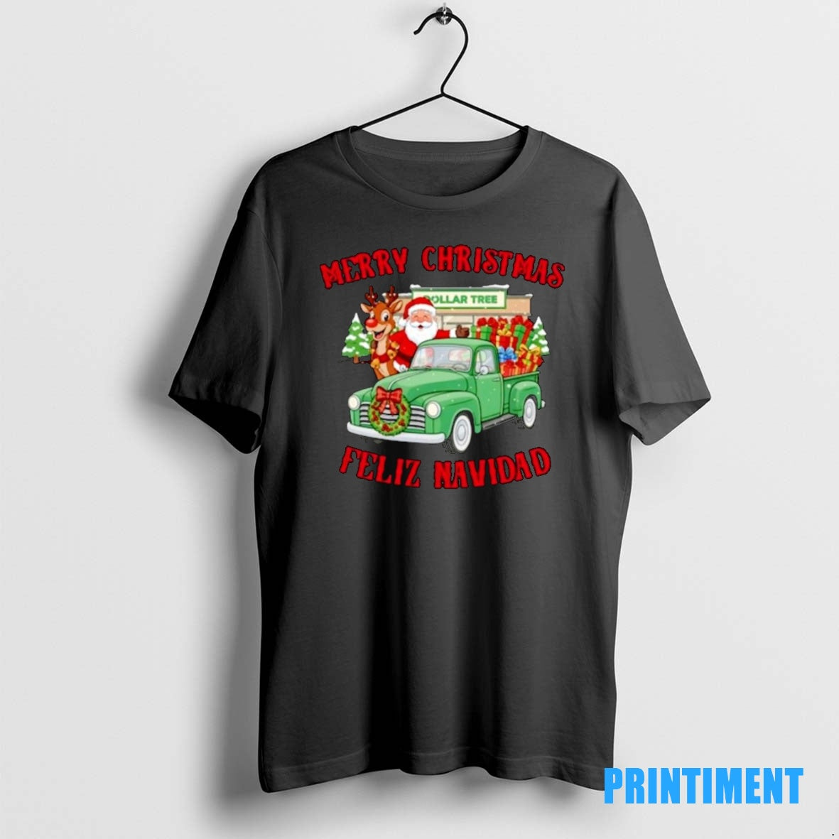 Official Merry Christmas Feliz Navidad Dollar Tree Vintage Ornaments Tee Sweater