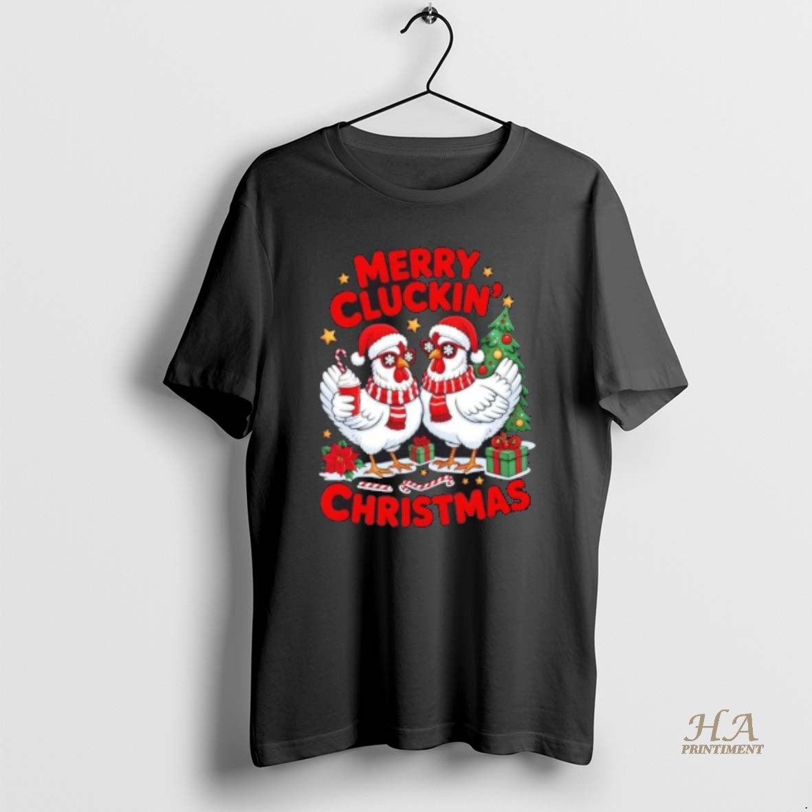 Official Merry Cluckin Christmas Chicken Funny