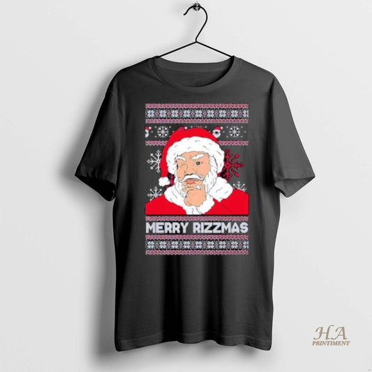Official Merry Rizzmas Ugly Christmas Shirt