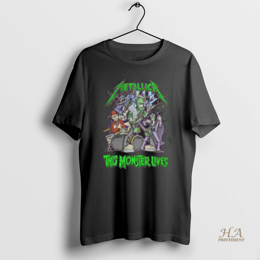 Official Metallica Halloween 2025 This Monster Lives X Squindo Metallica Monsters