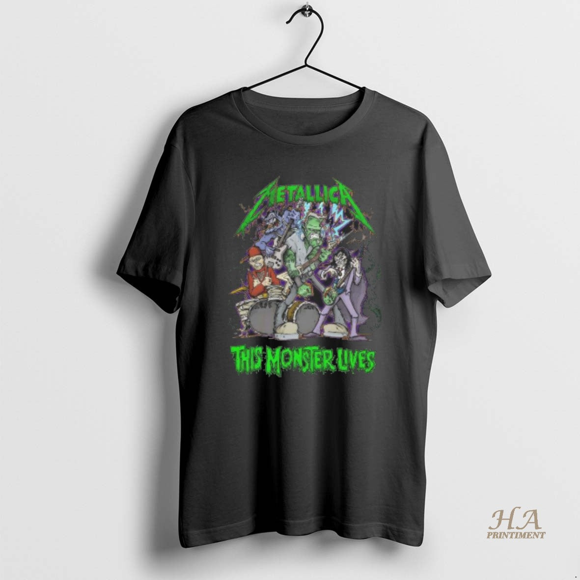 Official Metallica Halloween 2025 This Monster Lives X Squindo Metallica Monsters