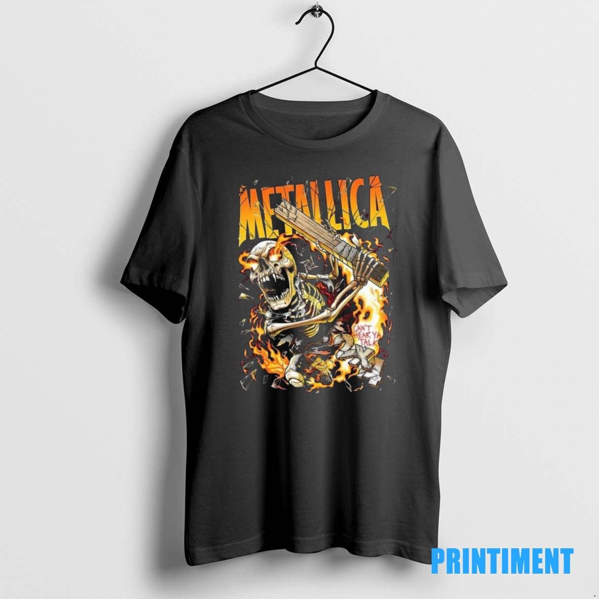 Official Metallica I Cant Hear Ya Talk To 2 X 4 2025 Tee Sweater