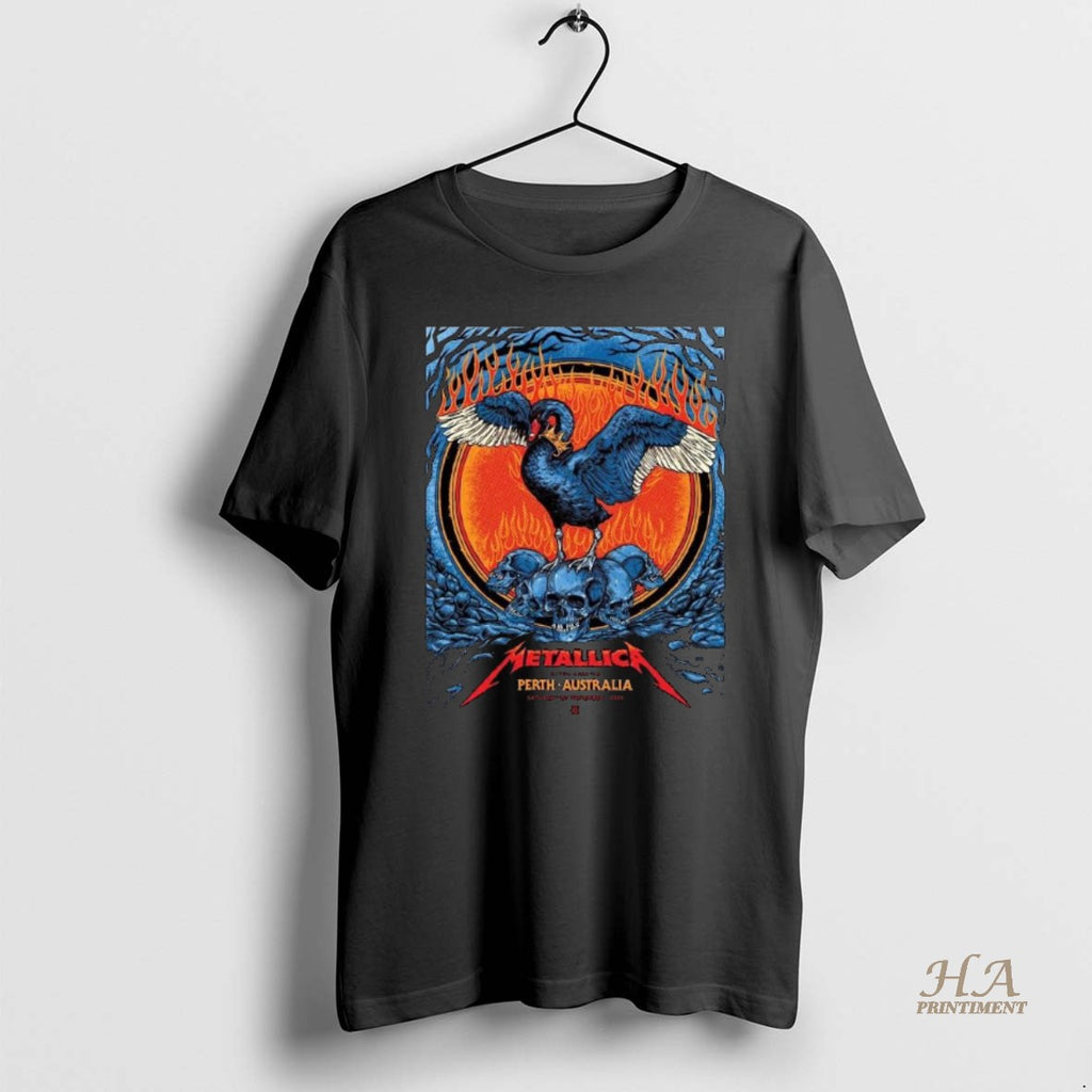 Official Metallica M72 Perth Australia 2025 Venue At Optus Stadium On 1 November 2025 Black